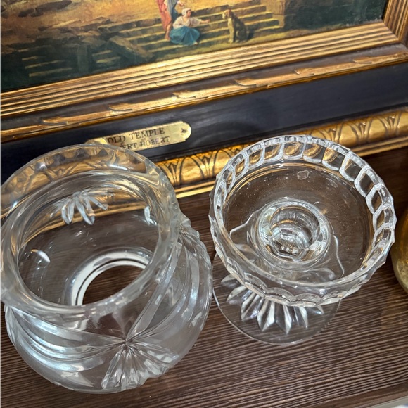 Fairy lamp crystal  Glass vintage - Picture 3 of 3